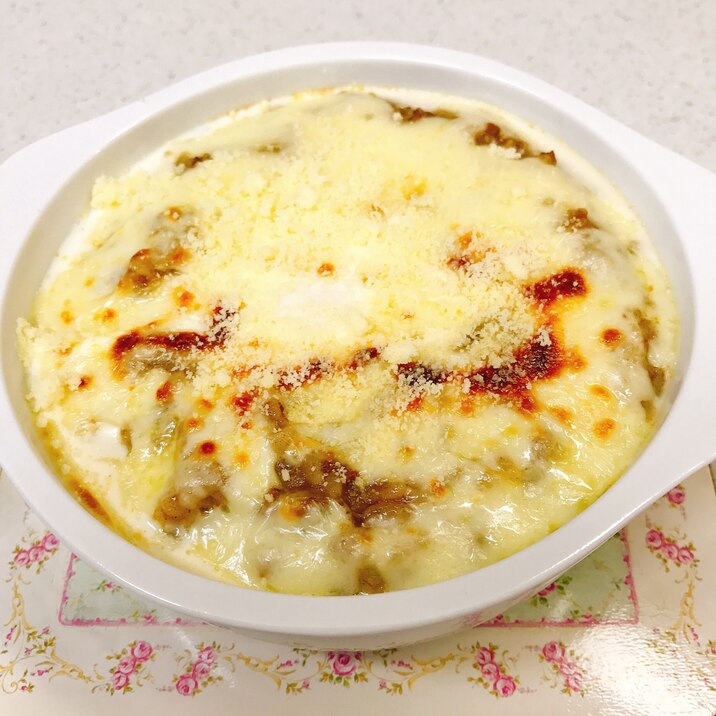 残りのカレーで!簡単カレードリア